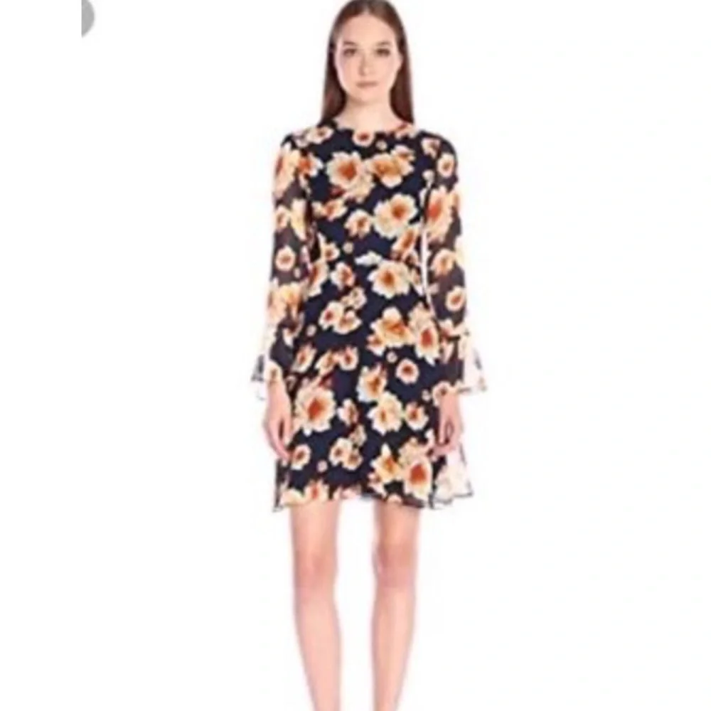 NWT Betsey Johnson Sz 2 Silky Dress - Picture 5 of 11